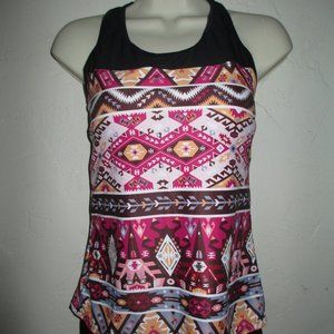 Size Small 2 Piece swimsuit set shorts/tankini top, new juniors